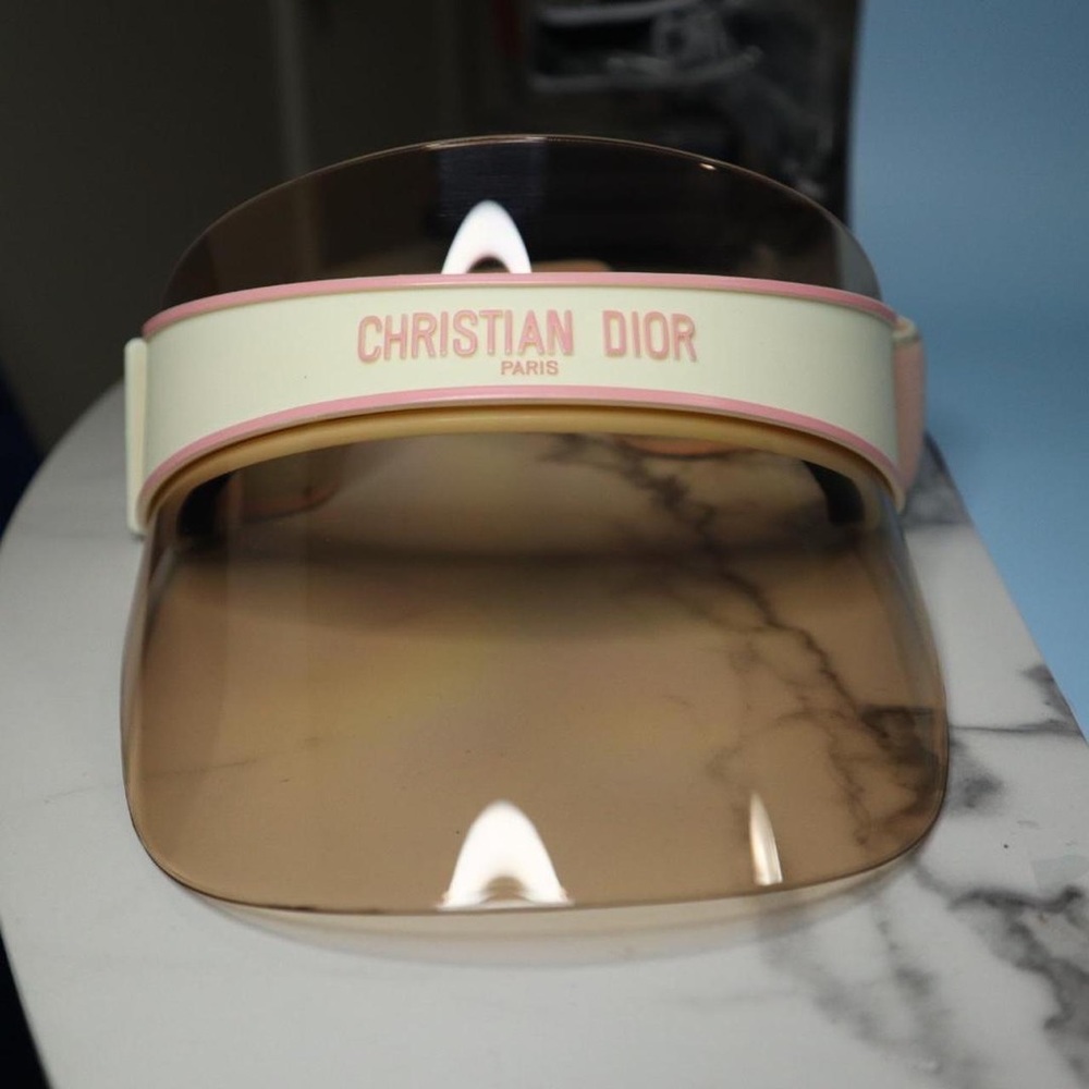 Pink Dior Sun Visor